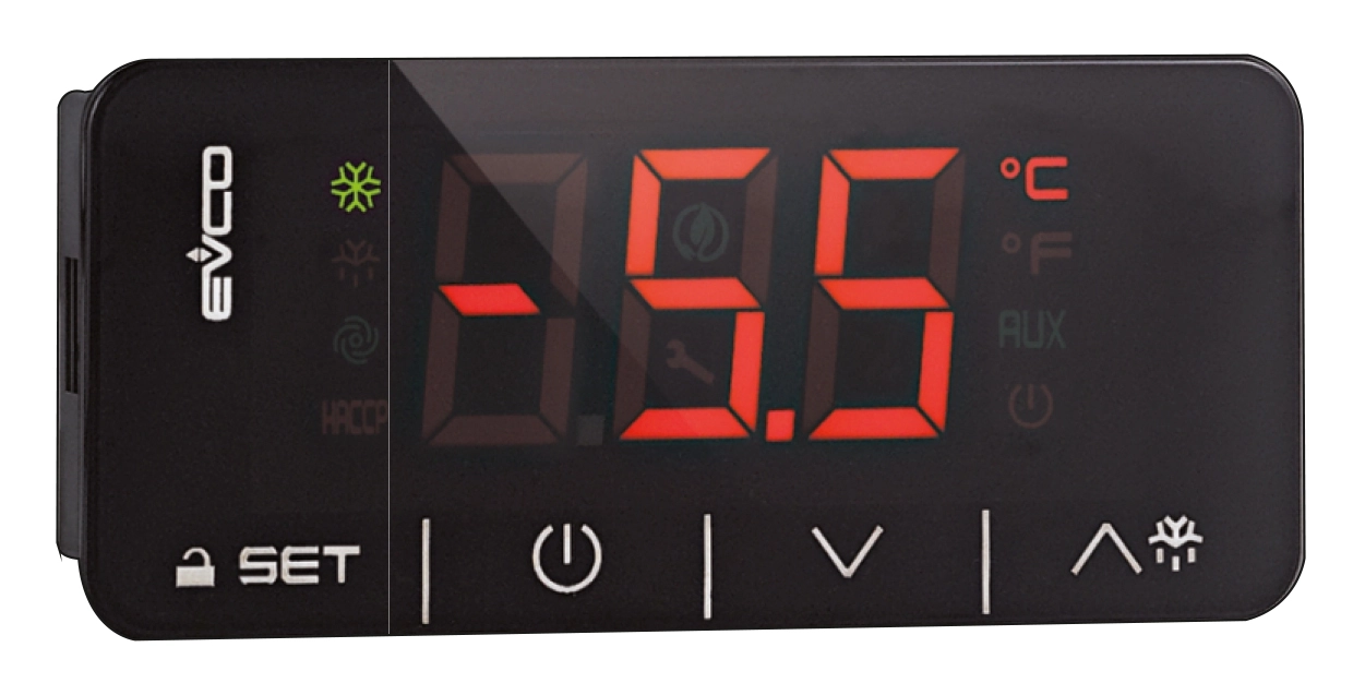 DİJİTAL TERMOSTAT EVCO 21 TEK PROPLU DOKUNMATİK (EVBx21) İŞLEMCİ