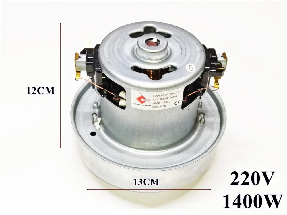 SÜPÜRGE MOTORU MITE DAR ÇIKINTILI P/1400W  ART35 / BT35