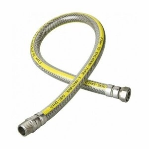 DOĞALGAZ BAĞLANTI HORTUMU FLEX OCAK FRIN SOBA FLEKSİ 1/2’’-1/2’’ 100 CM