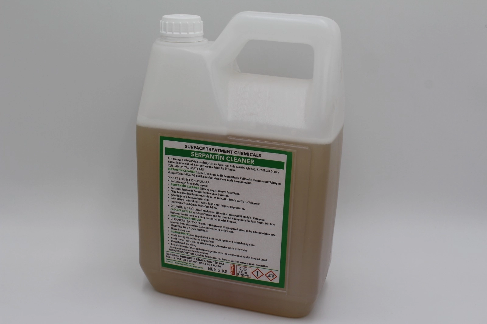 TEMİZLEME SIVISI SERPANTİN CLEANER (KLİMA ) 5KG