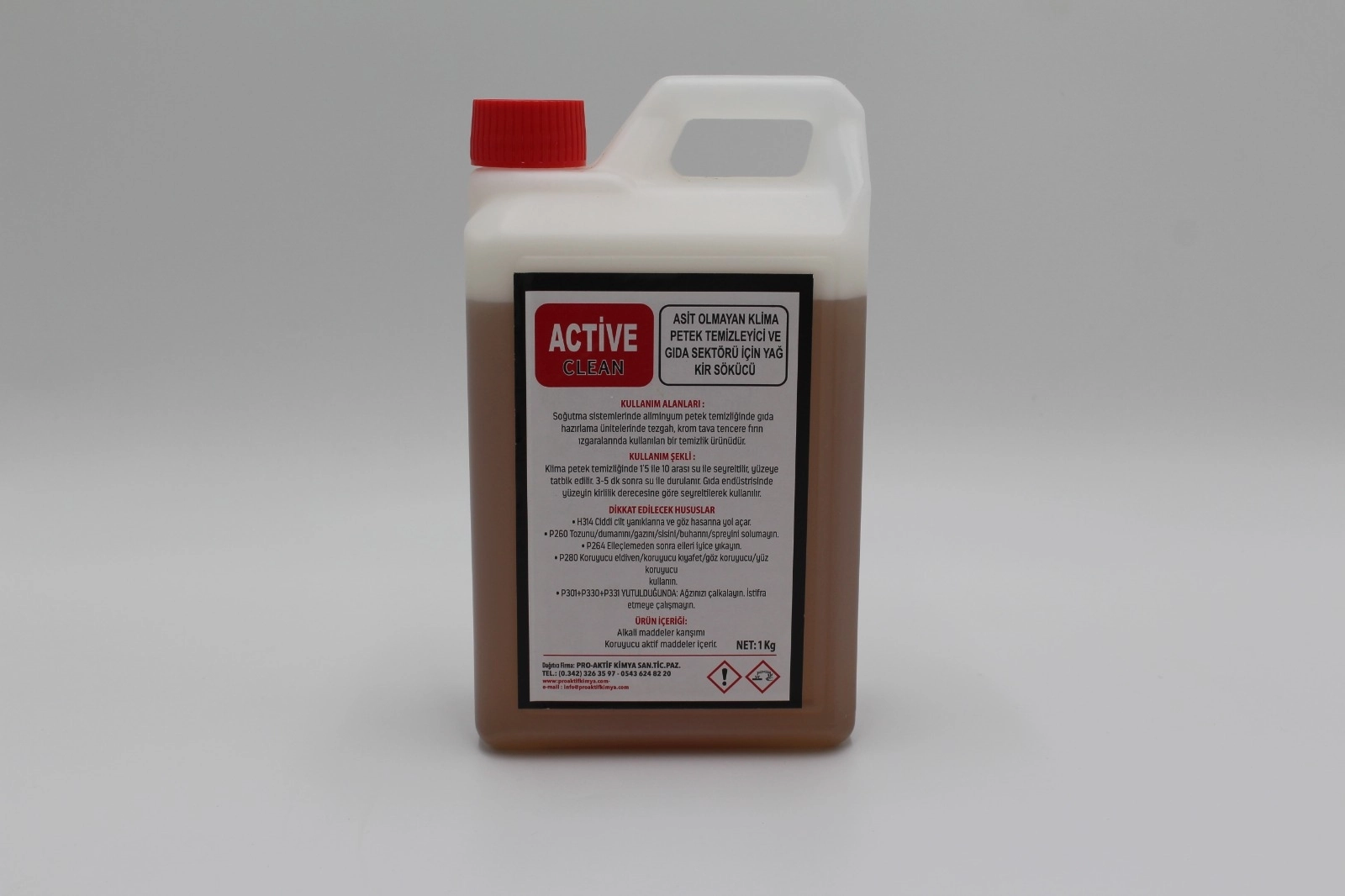 TEMİZLEME SIVISI ACTİVE CLEANER (KLİMA) 1 KG