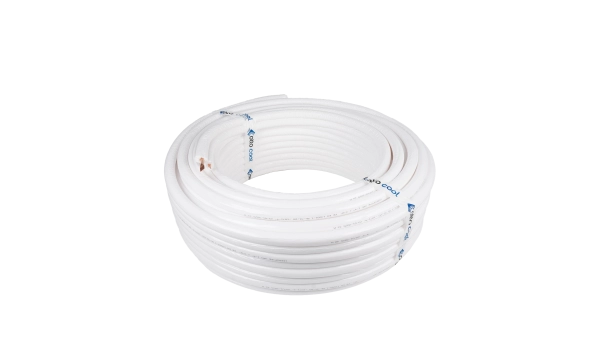 1/4’’-1/2’’ SPLİT 9MM ÇİFTLİ BEYAZ İZOLASYONLU BAKIR BORU ,OTTOCOOL (50 MT KLİMA BORUSU)