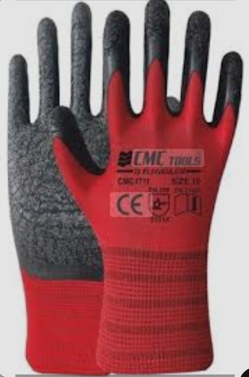 CMC TOOLS KIRMIZI SİYAH ELDİVEN 1/2