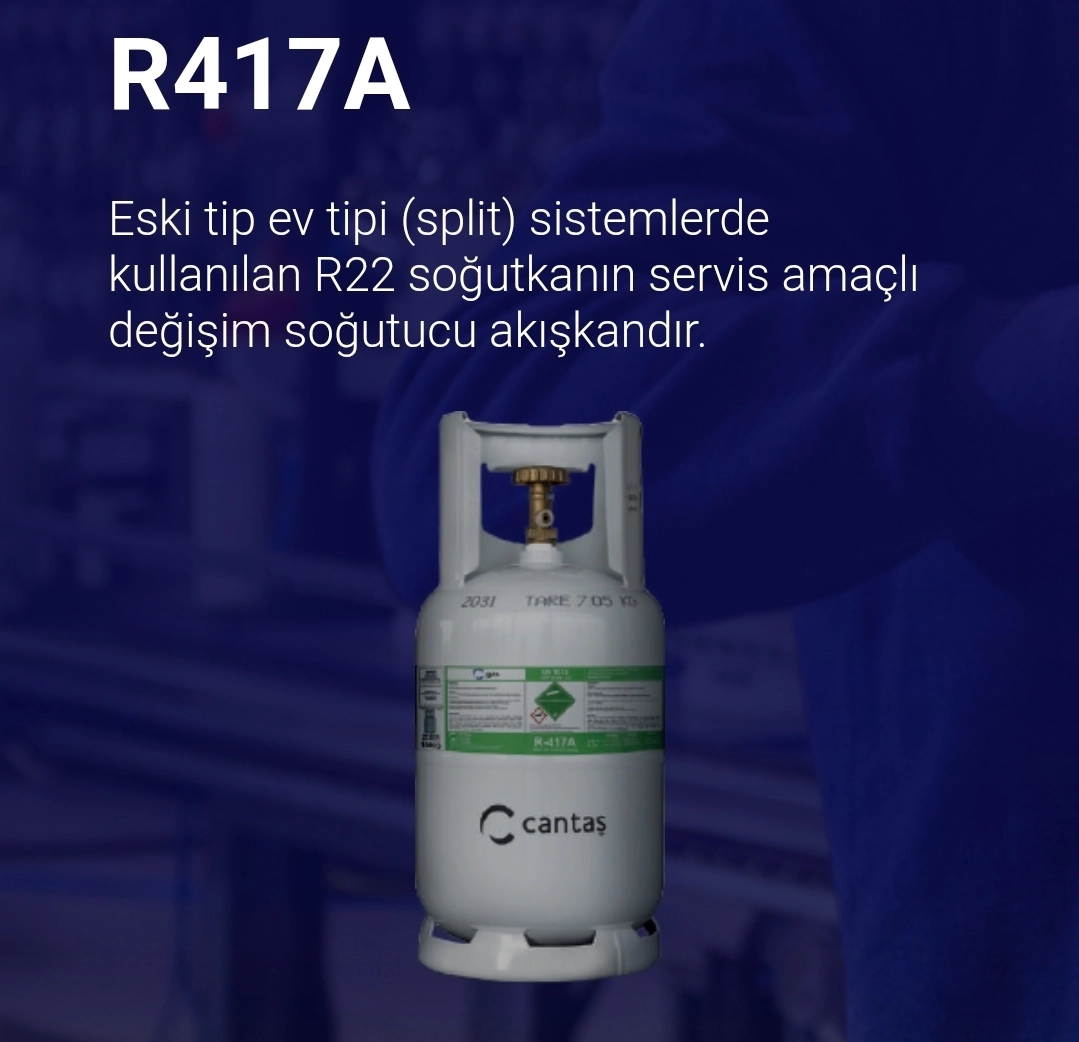R417 10KG DEPOZİTOLU SOĞUTUCU GAZ