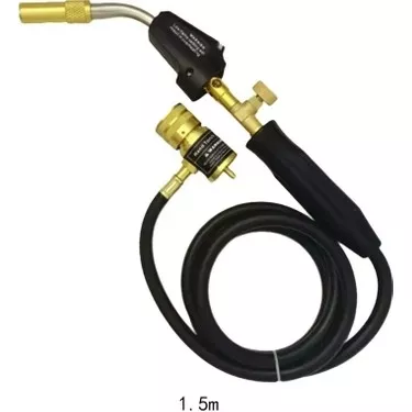 JH-3SW MAPP GAZ KAYNAK TORCU OTOMATİK ATEŞLEMELİ 1,5 M HORTUMLU BAKIR BORU LEHİMLEME TORCU
