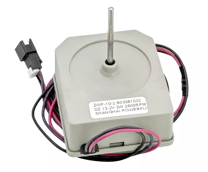 Çift Kapılı Buzdolabı Için Dc Motor Fanı Zwf-10-2 B03081032 DC13.2V 2W