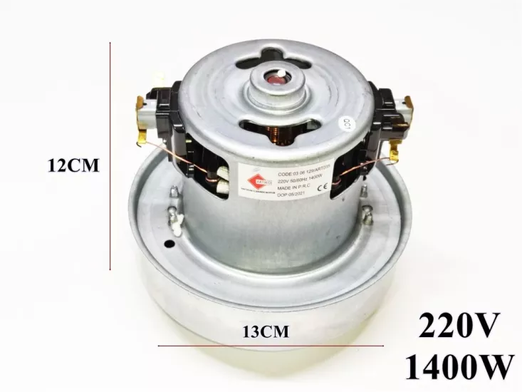 SÜPÜRGE MOTORU MITE DAR ÇIKINTILI P/1400W  ART35 / BT35