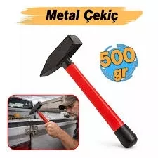 Kamyoncu Demir Çekiç 500 Gr – Ağır Hizmet Tipi Metal Çekiç