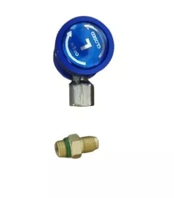 OTO GAZ ŞARJ APARATI R134A MAVİ CH-QC-LM  KLİMA GAZ DOLUM APARATI