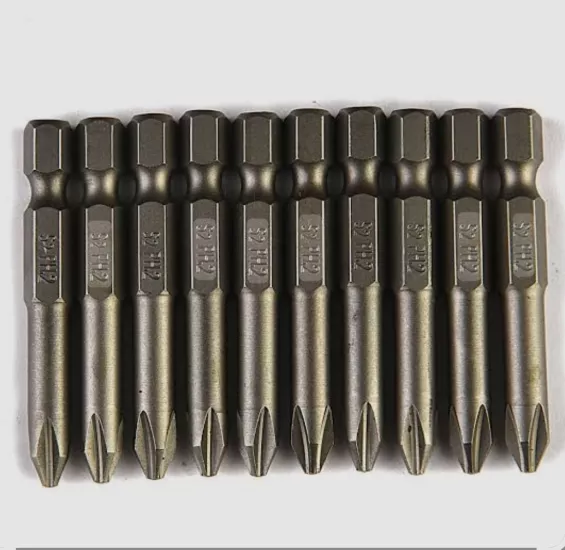 Yıldız Bits Uç PH2 x 50 mm Yıldız Tornavida Ucu Profesyonel Vidalama Ucu