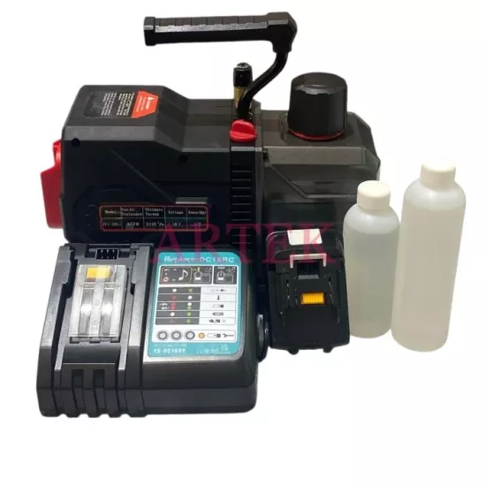 ŞARJLI VAKUM POMPASI 5CFM 8.5 M3  R22 -R134 -R404 -R410