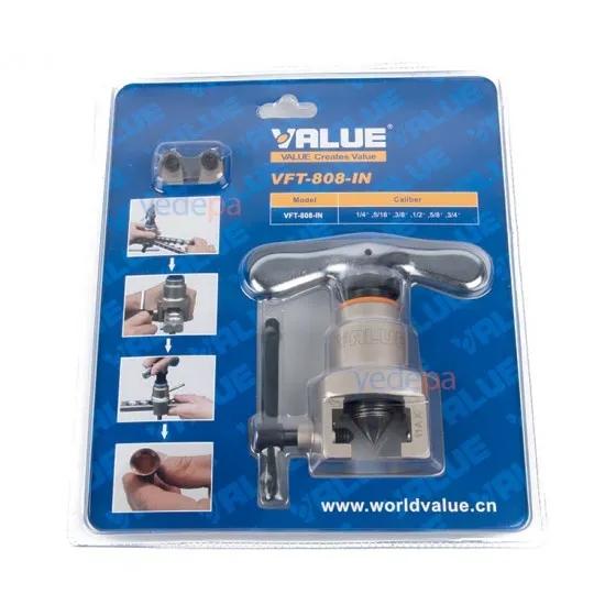 VALUE VFT-808-IN Havşa Takımı Çantasız 1/4’’-3/4’’ Klima Bakır Boru Havşa Seti