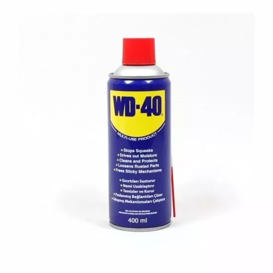 WD-40 PAS SÖKÜCÜ 400ML WD40 Çok Amaçlı Temizleyici ve Yağlayıcı Sprey Pas Sökücü ve Koruyucu