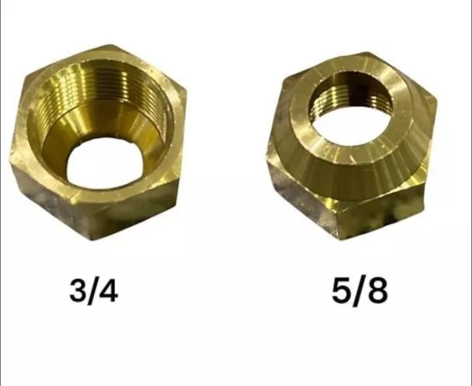 3/4 - 5/8 DELİKLİ REKOR REDÜKSİYON  KLİMA BAKIR BORU REKORU ( DELİK 5/8  REKOR 3/4)