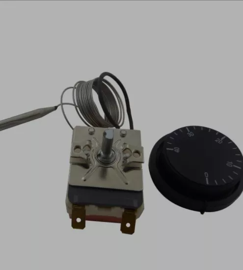 0-40°C Gazlı Termostat   Ayarlanabilir Termostat  Sıcaklık Kontrol Termostatı